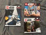 Star Wars Lego Imperial Instruction Set - Books Only. Fixed Price $15.00.