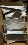Lot Of 64 Halex 62850 1-1/2 In. Zinc Plated Steel Nail Box Plates. Fixed Price $40.00.