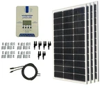 Windynation 400W Monocrystalline Solar Panel Kits W/ Mppt 40A Charge Controller. Fixed Price $634.27.