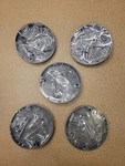 5 New Shallow Pvc Pancake Work Ceiling Fan Box Cu. In. Like B708-SHK. Fixed Price $18.99.