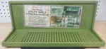 Nice Vintage Rare New Nos Fesco Avocado Green Cane Design Plastic Utility Shelf. Fixed Price $49.99.