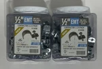 (2-50 Packs) Halex 61305B Steel Indoor/outdoor 1-HOLE Emt Conduit Strap 1/2. Fixed Price $13.99.