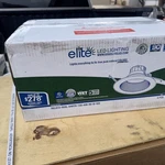 Elite REL633-950L-DIMTR-120-40K-90-W-WH Led Recessed Retrofit. Case Pcs.. Fixed Price $59.00.