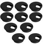 Lepohome 10 Pack Round Plastic Desk Grommets, Black Wire 2-1/2 Inch,. Fixed Price $22.57.