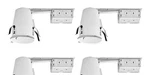 2 Pk Halo H99RTAT 4" Steel Recessed Lighting Housing Air-tite Wh Remodel Ceiling. Fixed Price $11.33.