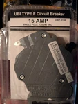 Connecticut Electric UBIF-015N Circuit Breaker Amp 120/240 Vac Single Pole. Fixed Price $15.00.