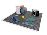 Suntouch Custom Floor Heating Kit W/ Thermostat Cable Heatmatrix Membrane Trowel. Fixed Price $710.97.