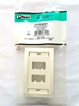 CFPE4IWY Panduit 4-PORT Faceplate Single Gang Executive Off White. Fixed Price $7.50.