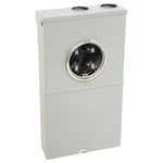 Ge TSM420CSCUP Meter Socket Load Center, 200 A, 4-SPACE, 8-CIRCUIT, Ring, Nema 3. Fixed Price $382.44.