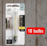 10 Pack Feit Electric Acre T6.5 E17 (intermediate) Led Bulb Warm White 25 Watt. Fixed Price $79.99.