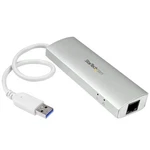 Startech ST3300G3UA Port Usb 3.0 Hub W/ Gigabit Ethernet Silver. Fixed Price $66.79.