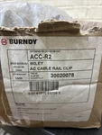 Burndy ACC-R2 Wiley Cable Rail Clip Bag Of 100. Fixed Price $15.00.
