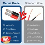 Xrds-rf 8 Awg Marine Wire 6FT 2-CONDUCTOR Boat Cable Red Black. Fixed Price $44.99.