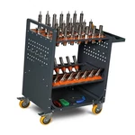 Professional CAT40 Cnc Tool Trolley With 35 Slots, Wear-resistant Holders &. Fixed Price $216.28.