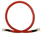 4 Awg Gauge Single Red Foot W/ 5/16" Lugs Pure Copper Powerflex Battery I.... Fixed Price $17.45.