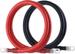 4 Awg Battery Cables, Power Inverter Wire Set, 2 Foot Pure Copper (1 Black. Fixed Price $25.13.