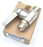 *new* Binks 72-84040 Lp 2-WAY Zinc Ball Valve 3/8" X Die Cast 250PSI. Fixed Price $23.97.