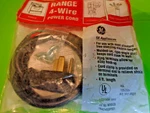 Oem Ge/whirlpool WX9X35, Wire Range Cord, 4FT, 40 Amp, 4392902, New. Fixed Price $19.87.