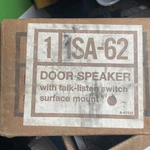Nutone ISA-62 Door Speaker With Talk -listen Switch Surface Mount Intercom. Fixed Price $40.00.