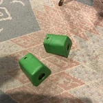 2 New 607767 Lawnboy Oem Original Roller Covers Self Propelled Cycle Engine. Fixed Price $8.71.