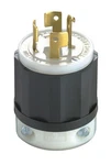 Leviton 07411-00C Black/white Nylon 20A 120/208V 4-POLE 4-WIRE Locking Plug. Fixed Price $20.07.