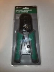 Commercial Electric Ratchet Modular Plug Crimper 538 443 Cuts Strips Crimps. Fixed Price $20.00.