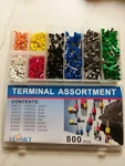 El-sky 800PCS Assortment Ferrule Wire Copper Crimp Connector Terminals K.... Fixed Price $15.00.