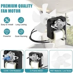 EM670 SM670 ERM670 Fan Motor 120 Volts Rpm 3000 60HZ, 0.55 Amps Shaft Is 1/4". Fixed Price $19.99.