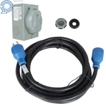 Amp Generator Power Inlet Box Prong Nema L14-30P/L14-30R 15FT 125/250V. Fixed Price $51.00.