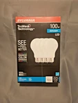 Sylvania Led Truwave Natural Series A19 Light Bulb, 100W Equivalent, Efficient. Fixed Price $13.99.