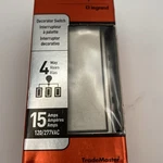 Pass & Seymour Legrand 15A 4-WAY Paddle Switch TM874-NICC6 Nickel. Fixed Price $13.69.