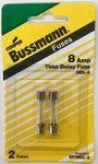 Bussman BP/MDL-8 Amp 1/4" X Time Delay Glass Fuse. Fixed Price $11.91.