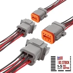 Deutsch Connector Waterproof, 18 Awg Dt Automotive Electrical Pin 2 Kits. Fixed Price $14.95.