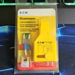 Bussmann DIA-2 Mini Emergency Atm-blade Fuse 9-PIECE Diagnostic Kit. Fixed Price $14.99.