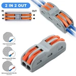 Fast Wire Cable Connectors Universal Compact Conductor Push-in Terminal Block. Fixed Price $35.49.