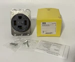 Hubbell HBL9430A Receptacle, Amps, 125/250V Ac, Flush Mount, Single. Fixed Price $74.99.