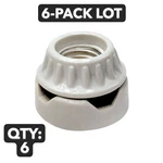 Nos 6-PACK Lot Leviton 001-9880 Lampholder Porcelain Cleat Type Surface Mount. Fixed Price $58.01.