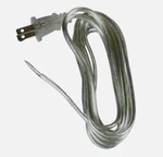 Jandorf Lamp Cord 8' Silver 18 Gauge Polarized Plug Replace Cracked/frayed 60133. Fixed Price $14.99.