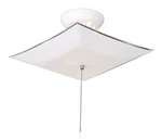 12 Inch White Semi Flush Mount Ceiling Light Dimmable For Home Bedrooms Kitchens. Fixed Price $43.99.