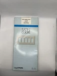 Lutron SC-5-SW 5-GANG Wallplate Decorator Style Snow. Fixed Price $24.72.