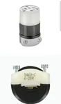Leviton Straight Blade Connector Black And White 20 Amp 250 Volt 5469-CS. Fixed Price $17.00.