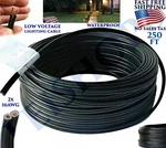 250FT Low Voltage 16/2 Landscape Wire Burial Copper Cable Outside Lighti Core. Fixed Price $59.90.