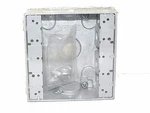 New Outdoor 5337-0 Hubbell Electric Box 4-1/4'' By 4-1/2''. Fixed Price $17.65.