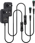 Power Supply With Switch For Indoor Dc Volt Led Strip Lights, Under Cabin. Fixed Price $23.87.