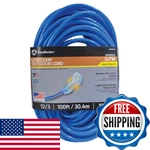 Southwire Coldflex 12/3 Heavy-duty Extension Cord, 100FT, Weather Sjt. Fixed Price $184.14.