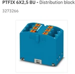Distribution Block Ptfix 6X2.5 - 3273266 New Open Box. Fixed Price $10.00.