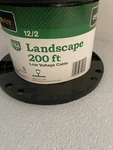 Cerrowire 241-1602F 12/2 200 Ft Black Low Voltage Landscape. Fixed Price $109.99.