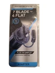 Hopkins Vehicle To Trailer Plug Adapter- 47355 Blade Flat Wire. Fixed Price $11.37.