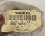 Shindaiwa Oem Clutch Drum 20024-31151. Fixed Price $19.95.