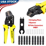 Solar Crimping Tool Set Connector Awg 14/12/10 Panel Pv Cable Crimper Pliers. Fixed Price $23.99.